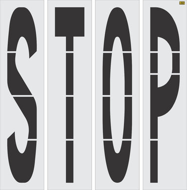96" Washington DOT STOP Stencil