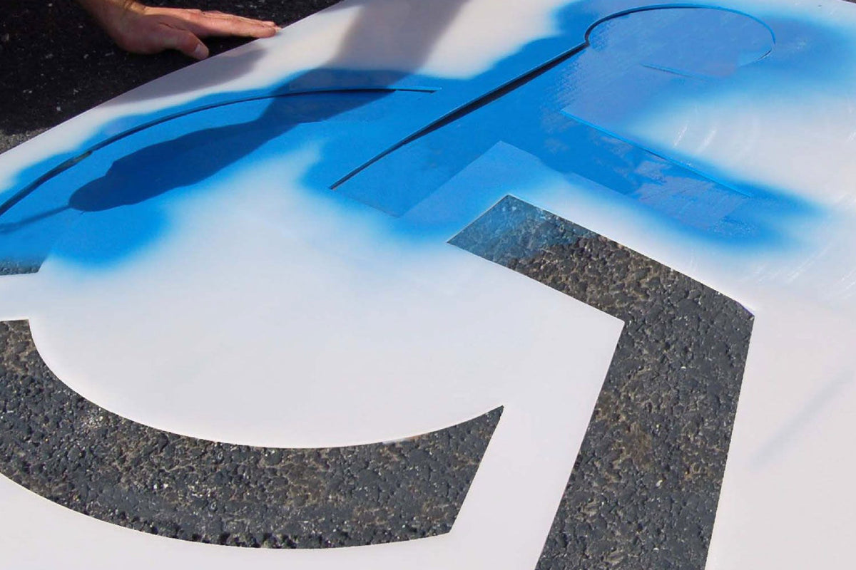 Handicap Parking Stencil Sizes: 2024 Selection Guide