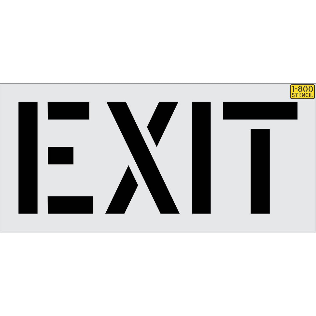 Exit Routes Lettering 18
