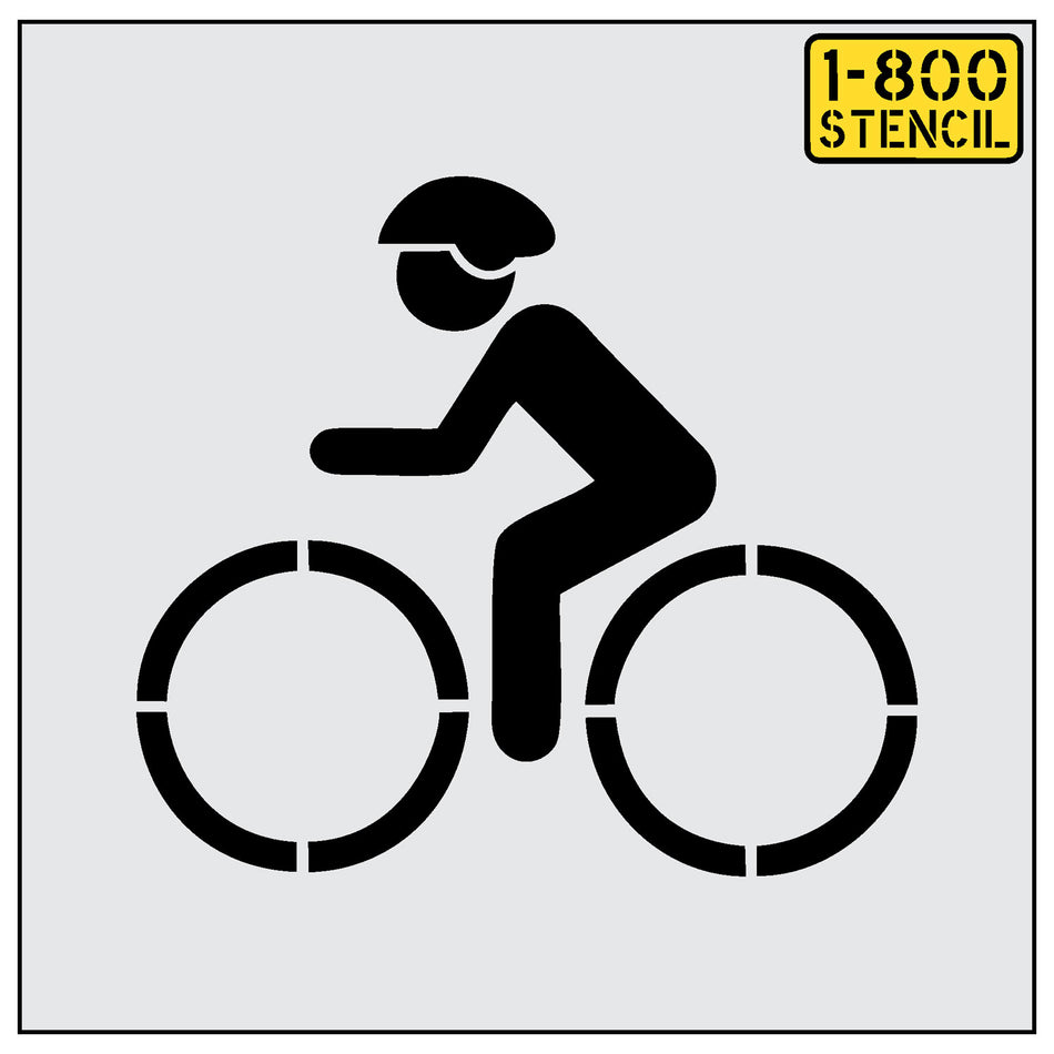 18" Bike Lane Stencil