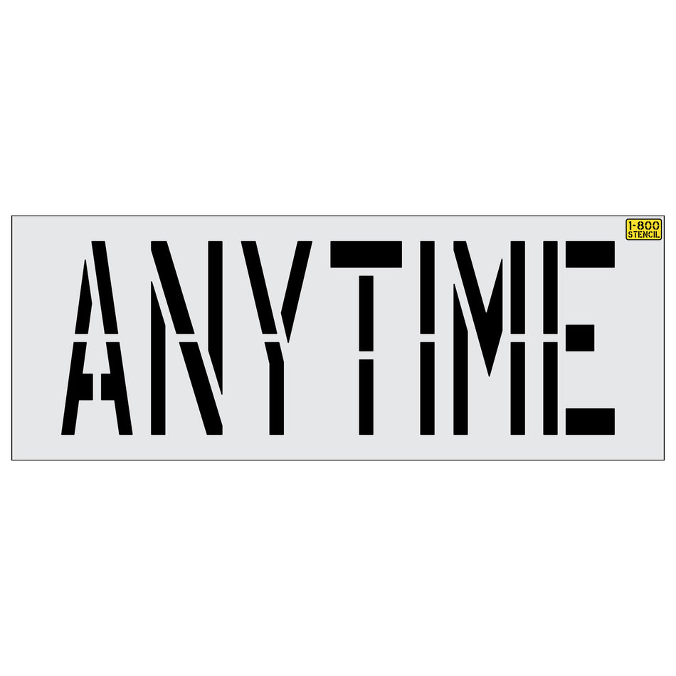 24" ANYTIME Stencil