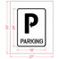 24" Parking Letter P Symbol Stencil