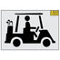 31" Golf Cart Stencil