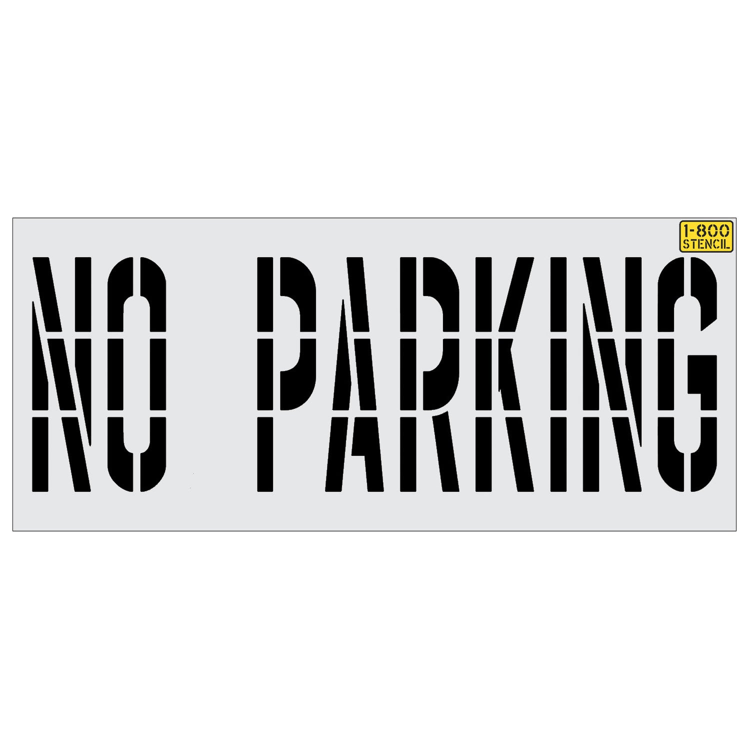 36" NO PARKING Stencil 1800Stencil