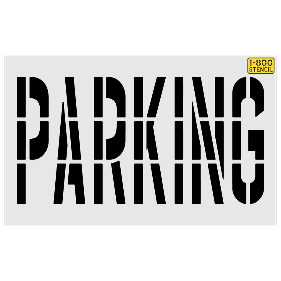 36" PARKING Stencil