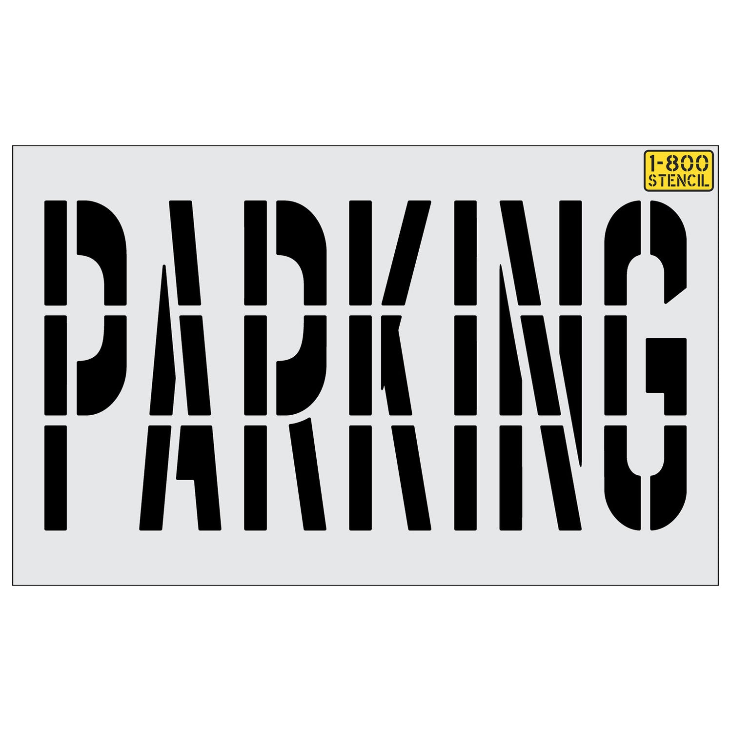 36" PARKING Stencil 1800Stencil