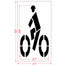 48" Bike Lane Stencil