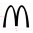 48" McDonalds Arch Stencil
