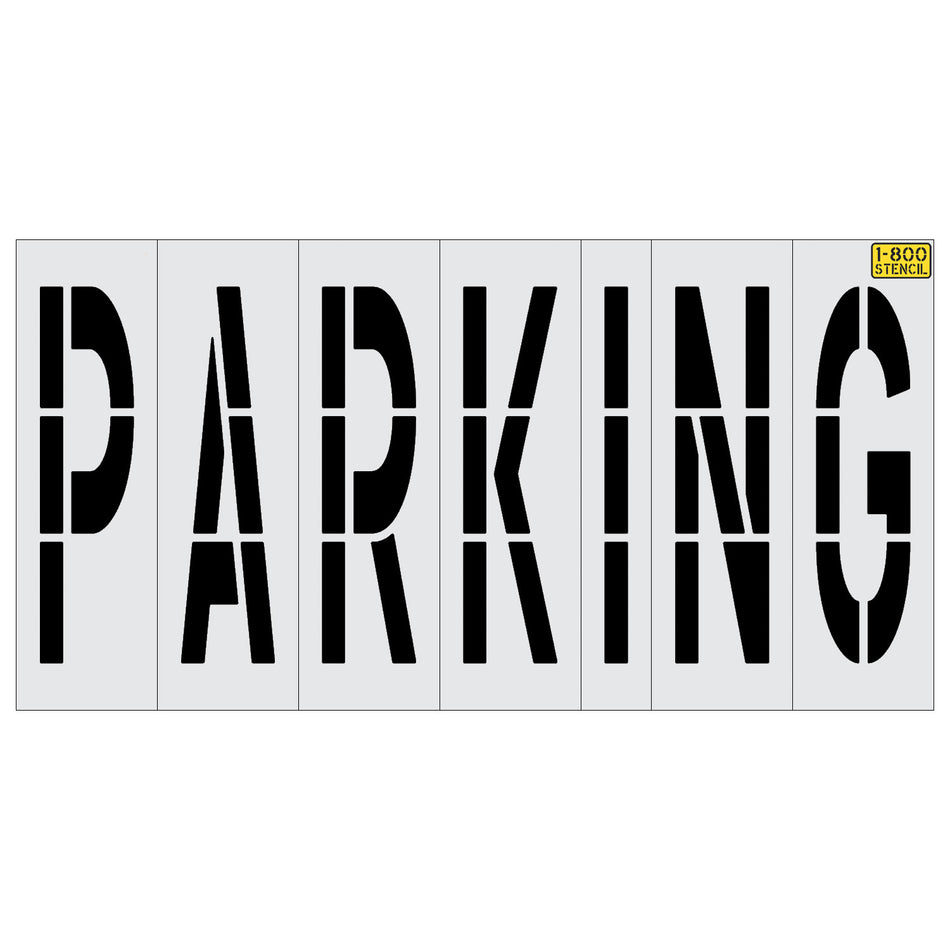 48" PARKING Stencil