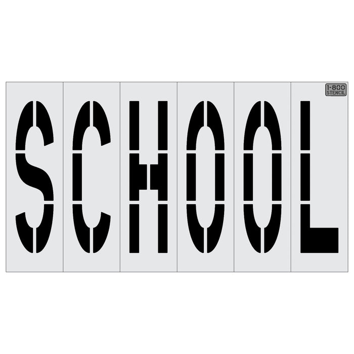 48 SCHOOL Stencil 1 800 Stencil
