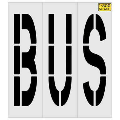 96" BUS Stencil