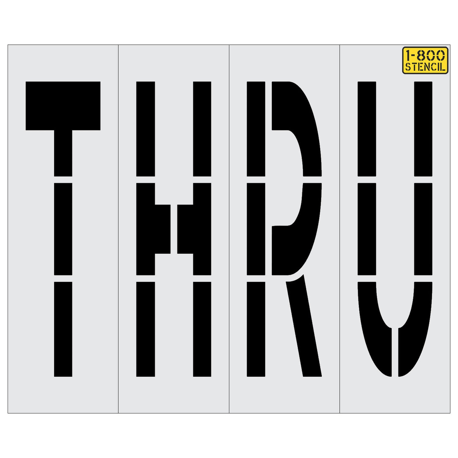 96" Wording Stencils — 1800Stencil