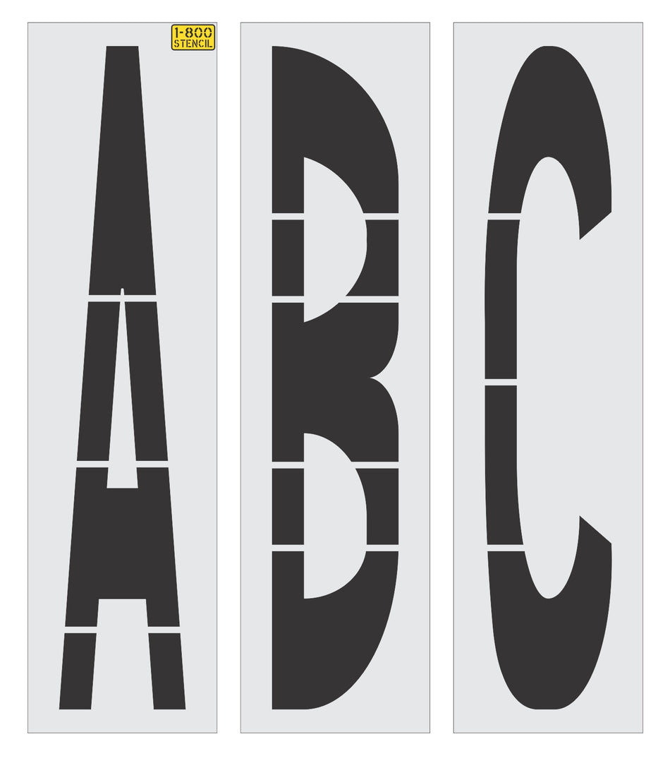 84" Alphabet Kit Stencil