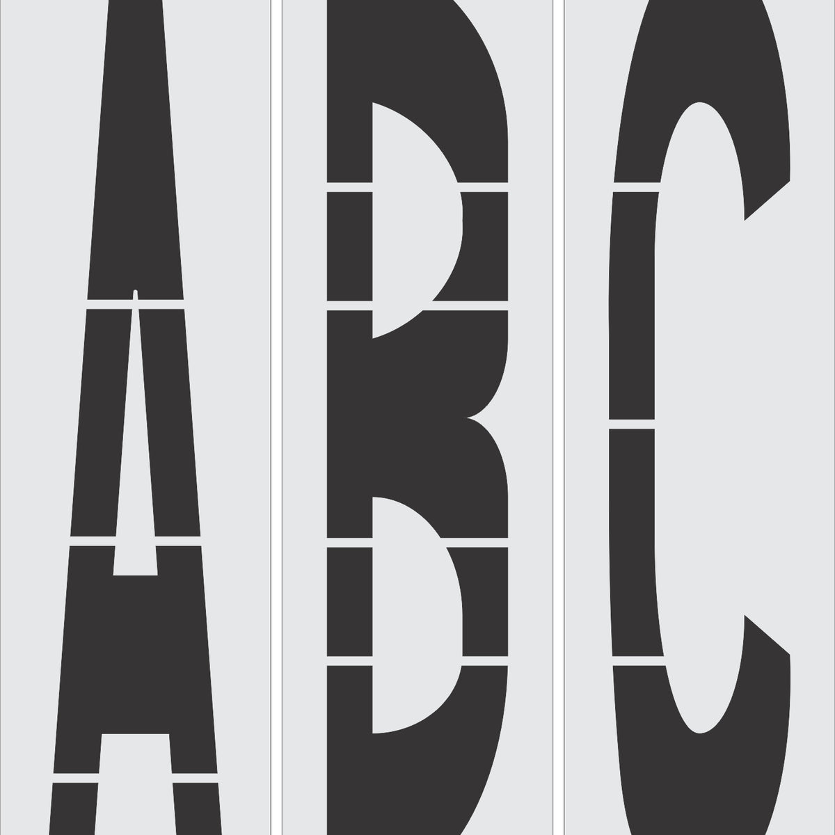 84 Alphabet Kit Stencil