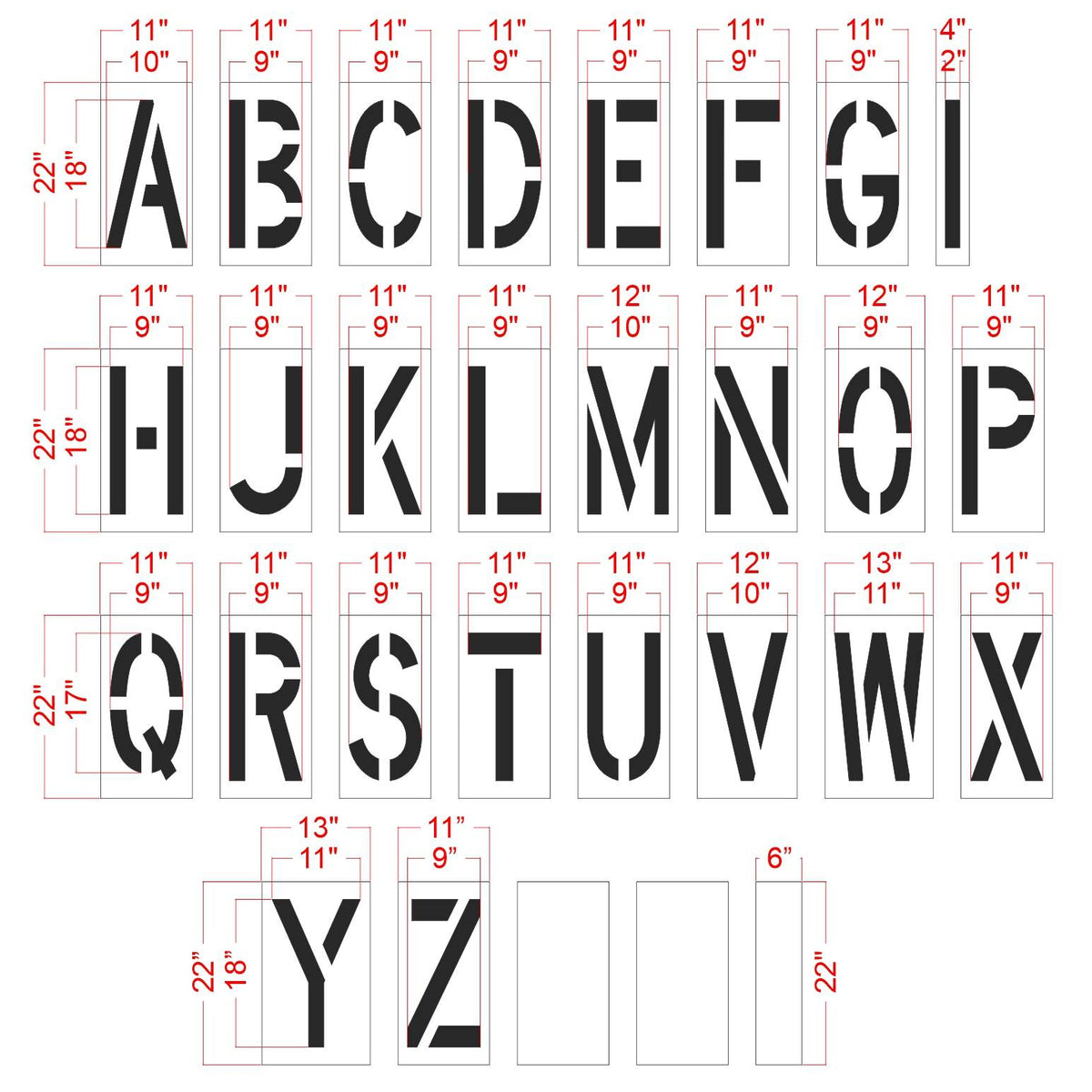 Curb Lettering 18