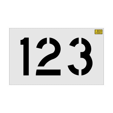 8" 3-Digit Number Kit (100-pc) 100-199, 200-299, etc