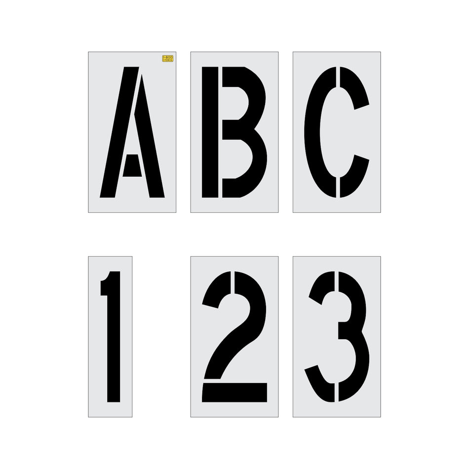 36" Wide FAA Airport Stencil Kit