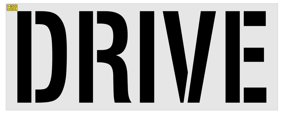 24" Walgreens DRIVE Stencil