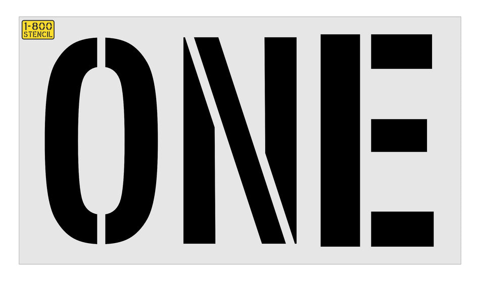 24" Walgreens ONE Stencil