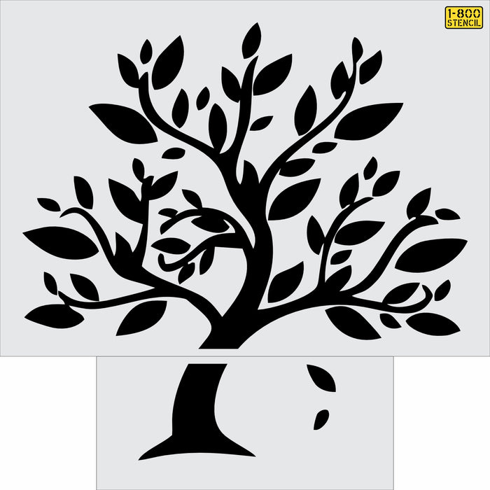 59x60 Tree Stencil — 1-800-Stencil