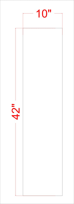 42" Amazon Number Kit Spacer Stencil