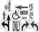 {12 pc} Sams Club Current Spec Stencil Kit