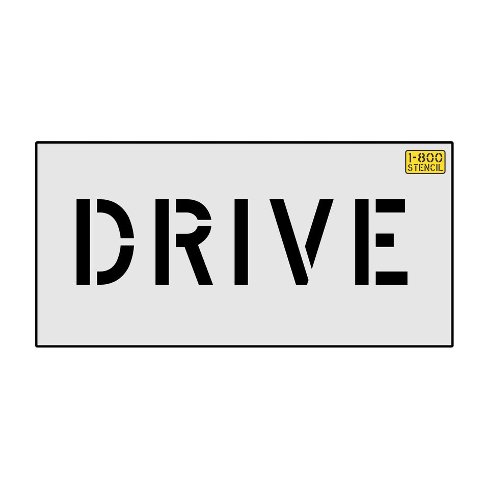 4" DRIVE Stencil