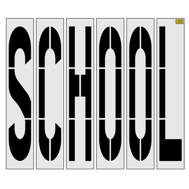 98" Arizona DOT SCHOOL Stencil