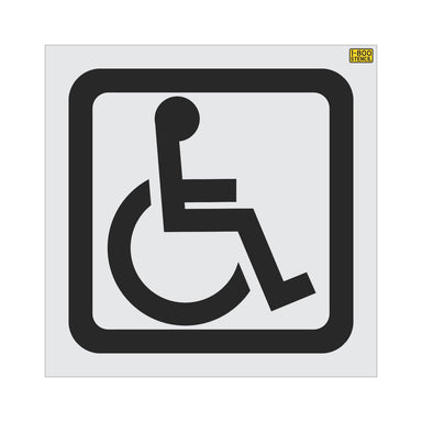 29" Michigan DOT Handicap Stencil