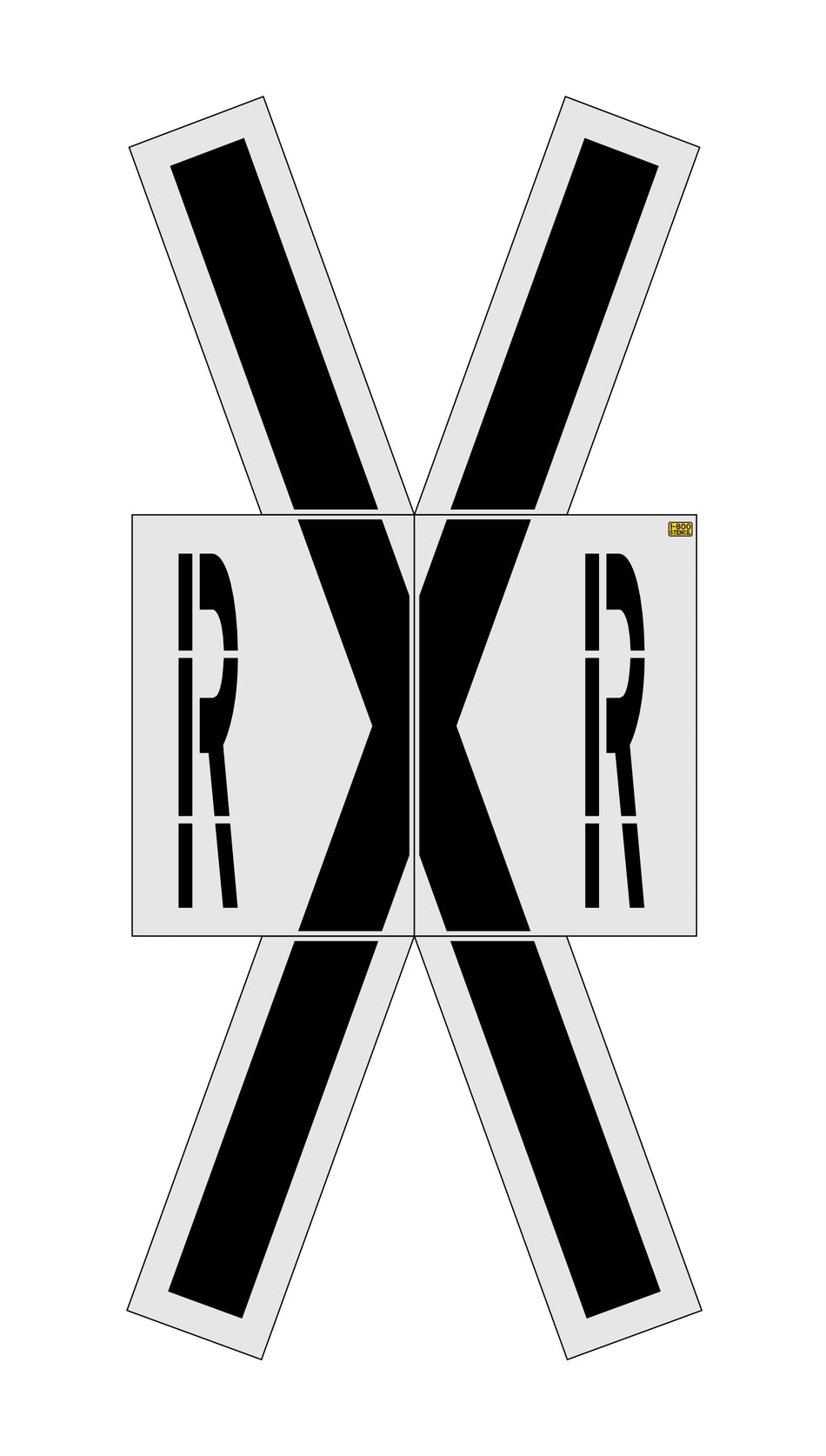 240" Nebraska DOT Railroad Crossing Kit