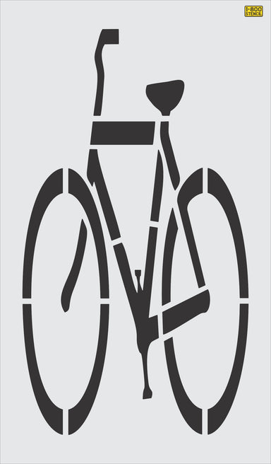 72" Oregon DOT Bike Lane Symbol Stencil