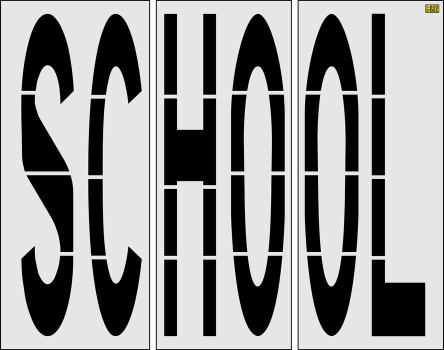 Oregon DOT SCHOOL Stencil 1 800 Stencil