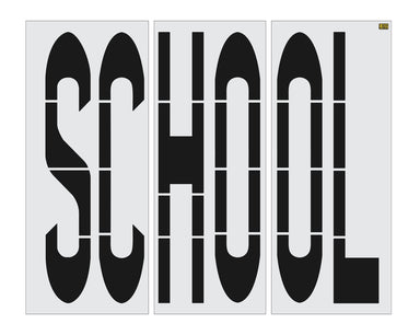 96" Pennsylvania DOT SCHOOL Stencil
