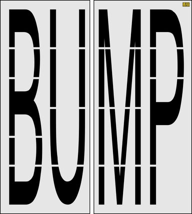 96" Portland DOT BUMP Stencil