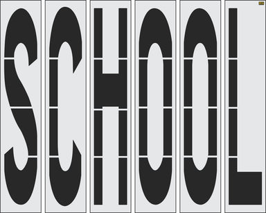 96" San Antonio DOT SCHOOL Stencil