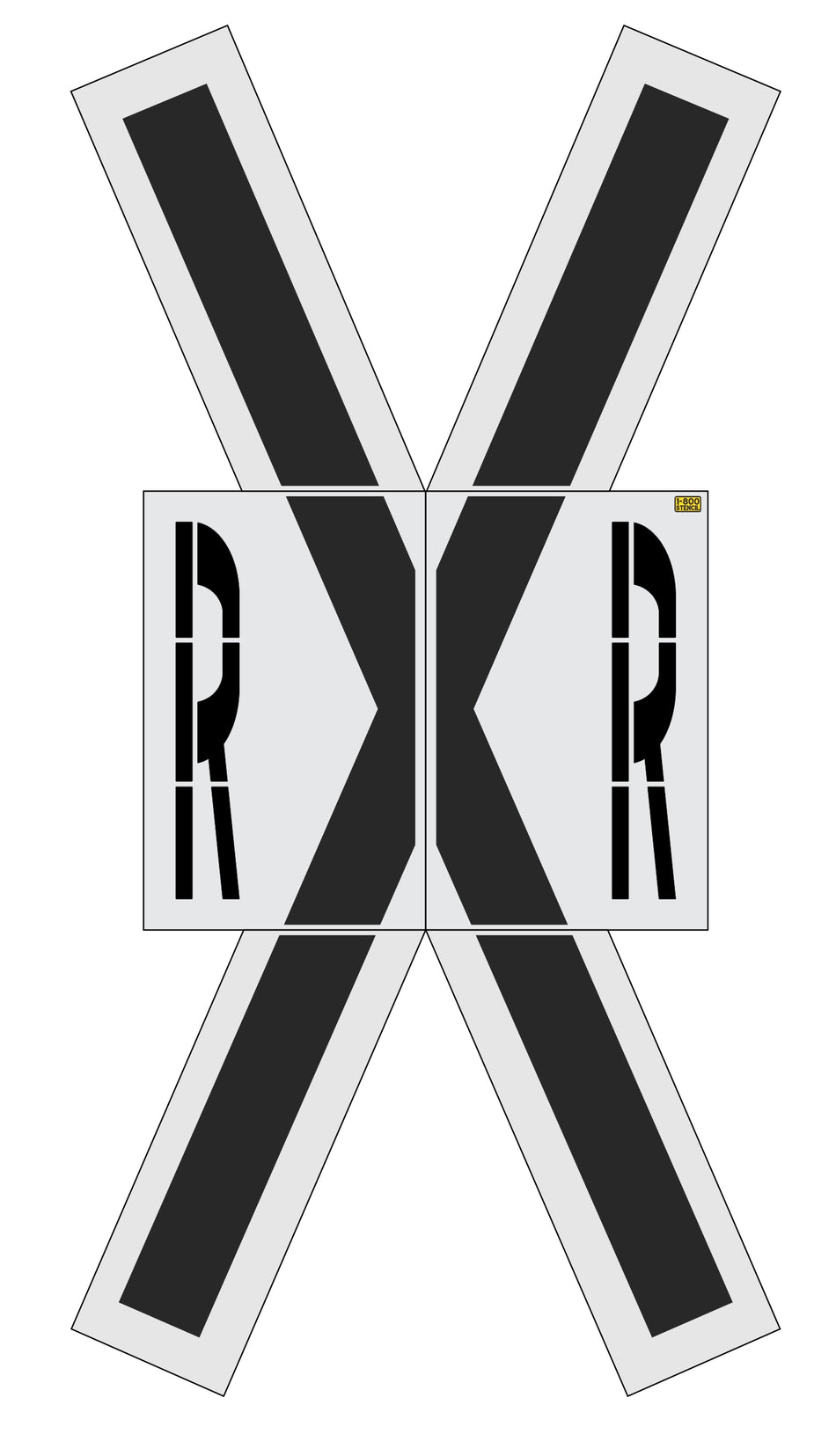 240" South Carolina DOT Railroad Crossing Kit