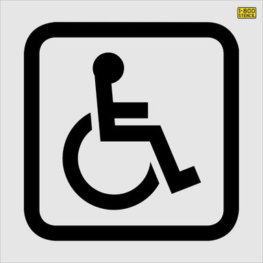 41" Virginia DOT Handicap w/ border Stencil