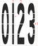 96" Washington DOT Number Kit Stencil