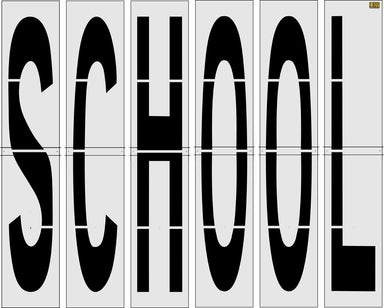 120" Washington DOT SCHOOL Stencil