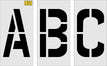 16" Alphabet Kit Stencil