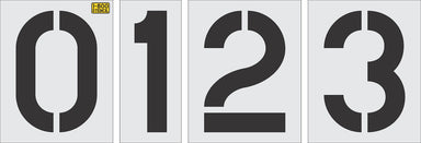 24" x 16" Number Kit Stencil