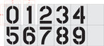 24" x 16" Number Kit Stencil