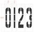 36" Number Kit Stencil