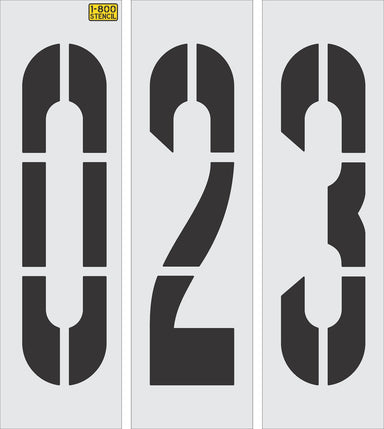 48" Number Kit Stencil