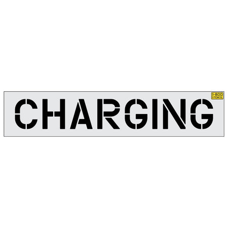12 inch CHARGING stencil