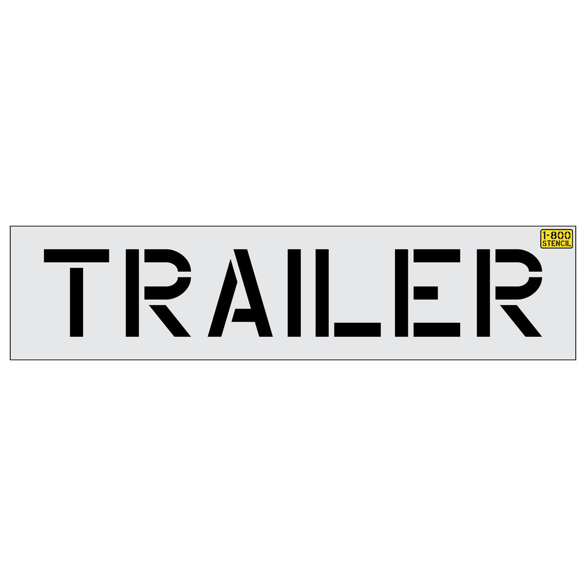 12 inch TRAILER stencil