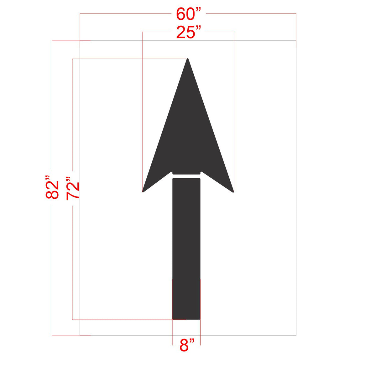 144" FAA Airport Stencil Kit