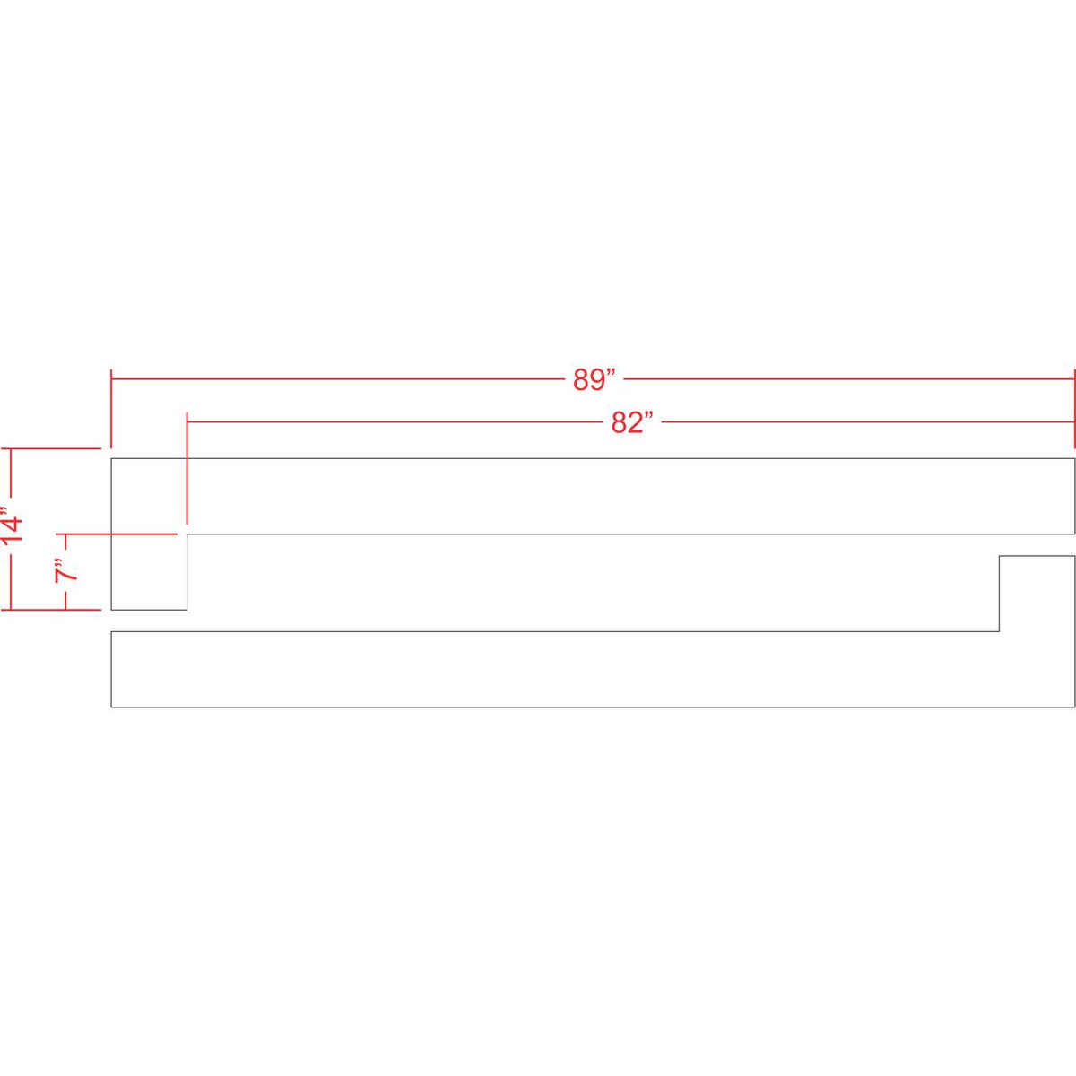 7 inch L shaped parking block overspray shield 2 piece set for protecting curbs and wheel stops during striping