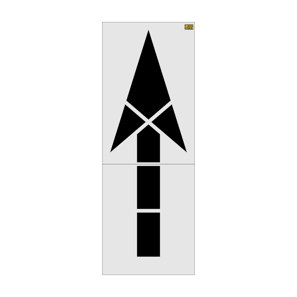 118" Colorado DOT Straight Arrow Stencil