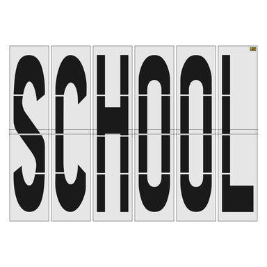 120" Colorado DOT SCHOOL Stencil